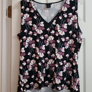 Ann Taylor Large Sleeveless Blouse